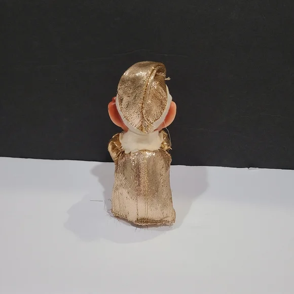 Vintage knee hugger Elf gold with  bells - Picture 6 of 8